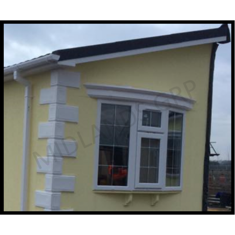 8ft Bay Window Canopy for Park Home